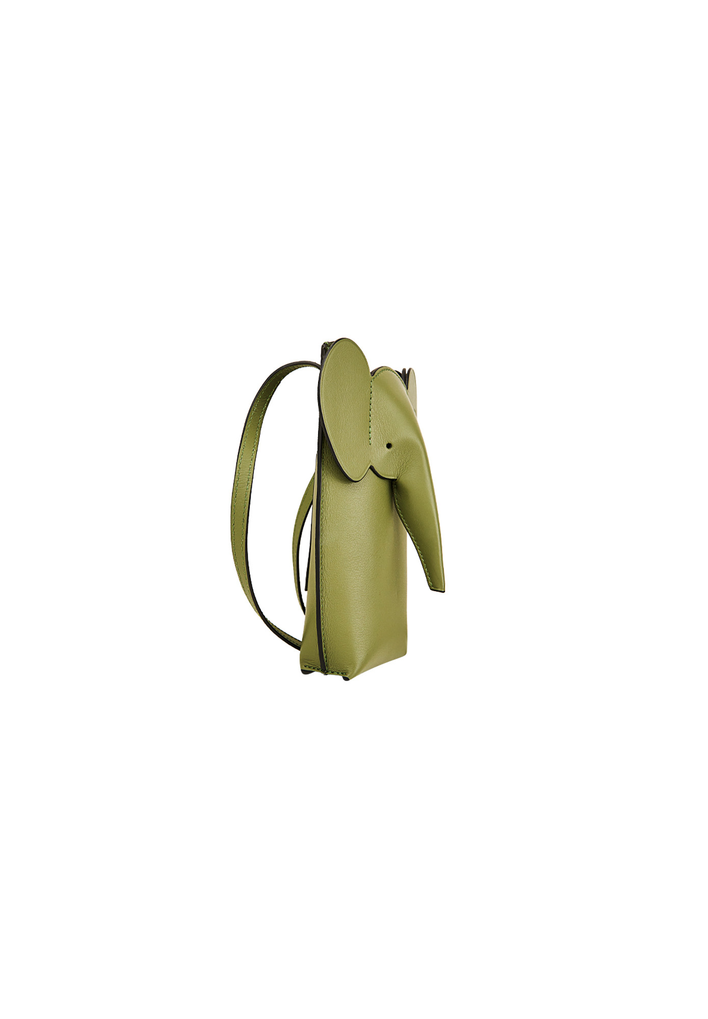 Loewe Green Elephant Pocket Bag