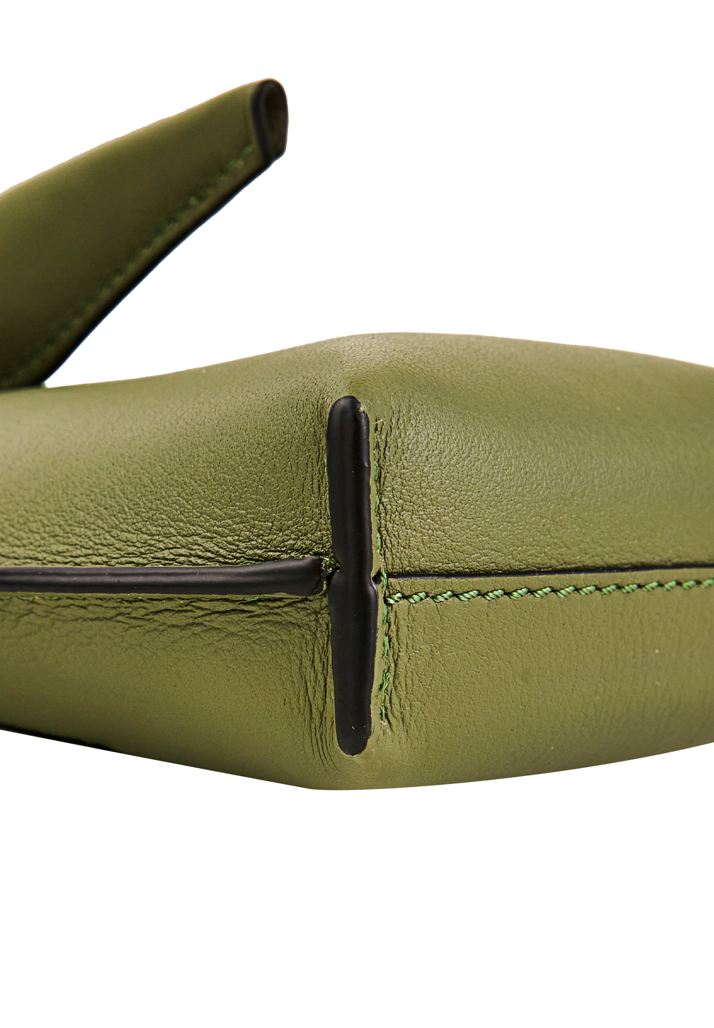 Loewe Green Elephant Pocket Bag