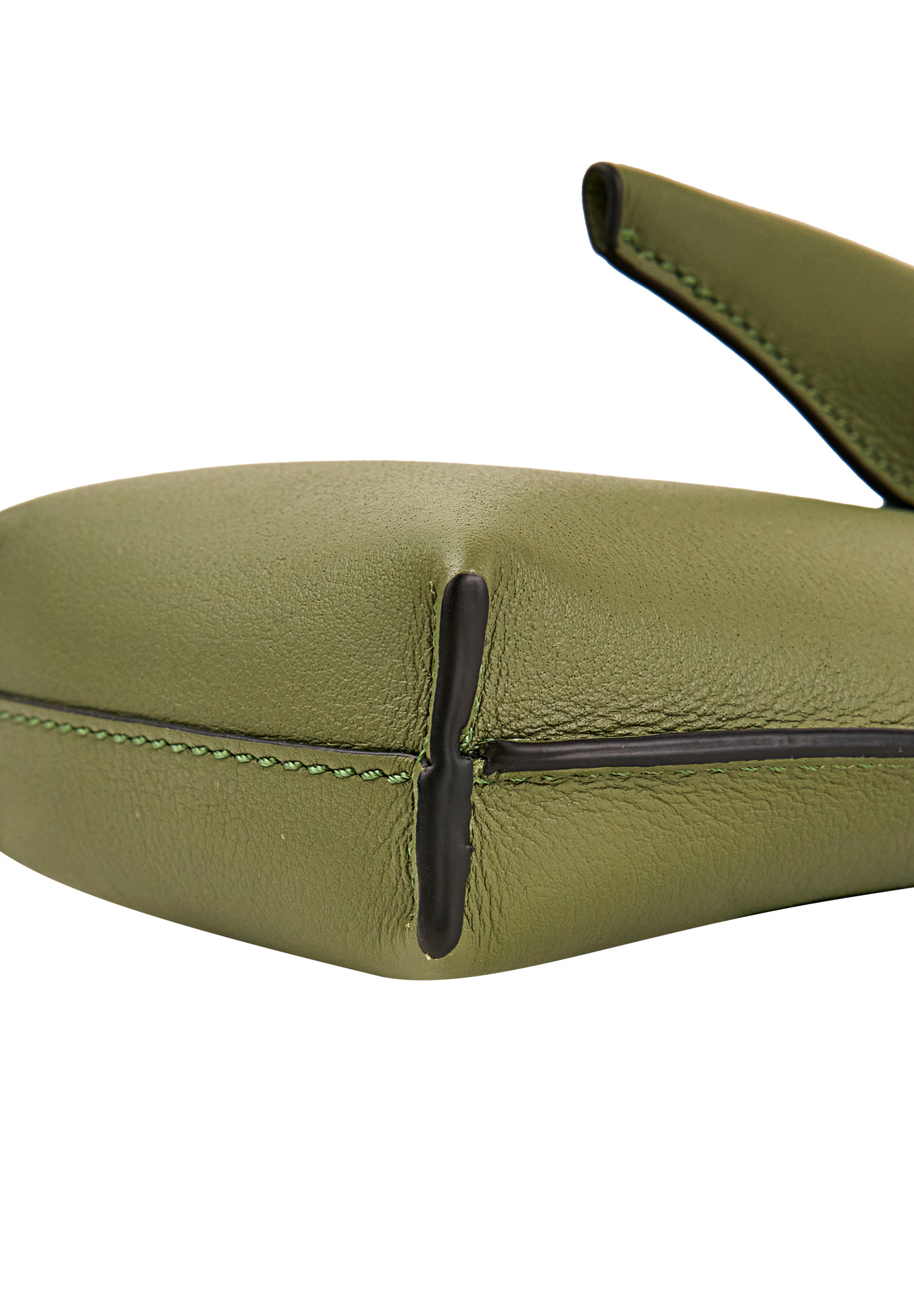 Loewe Green Elephant Pocket Bag