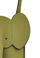Loewe Green Elephant Pocket Bag