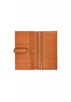 Hermès Bearn Orange Wallet Epsom Leather
