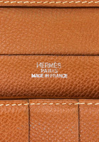 Hermès Bearn Orange Wallet Epsom Leather