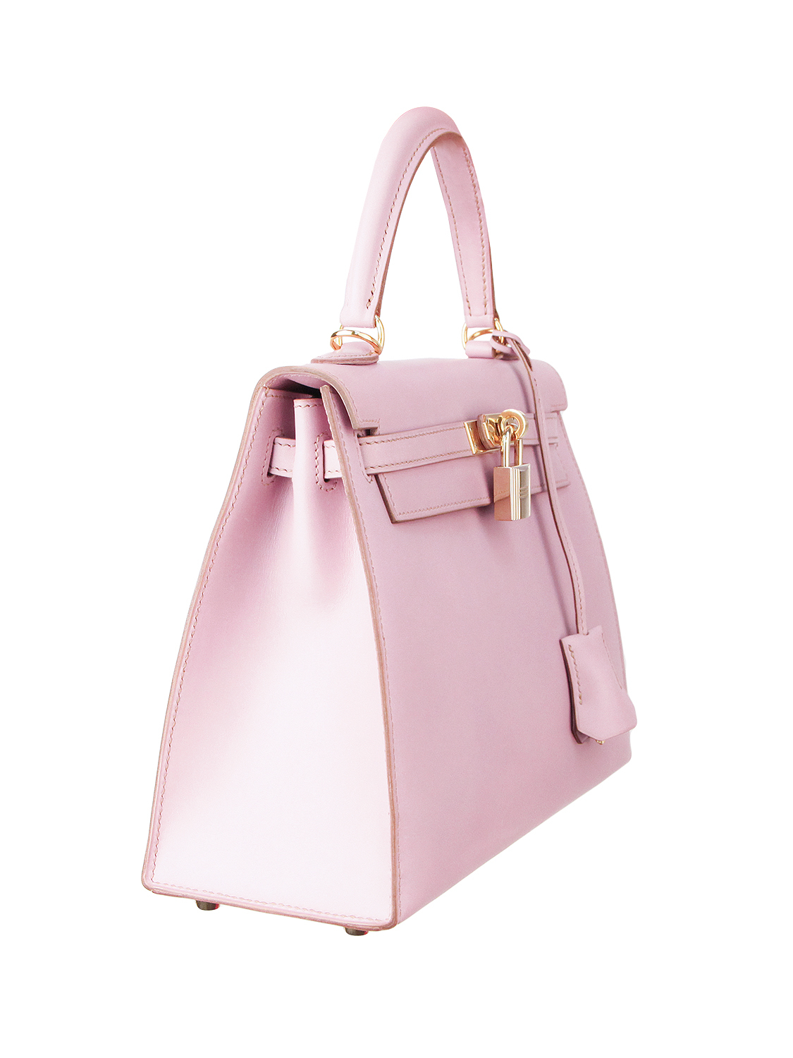 Hermès Kelly 25 Lilac Box Nepal Bag