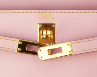 Hermès Kelly 25 Lilac Box Nepal Bag
