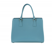 Prada Galleria Blue Leather Bag