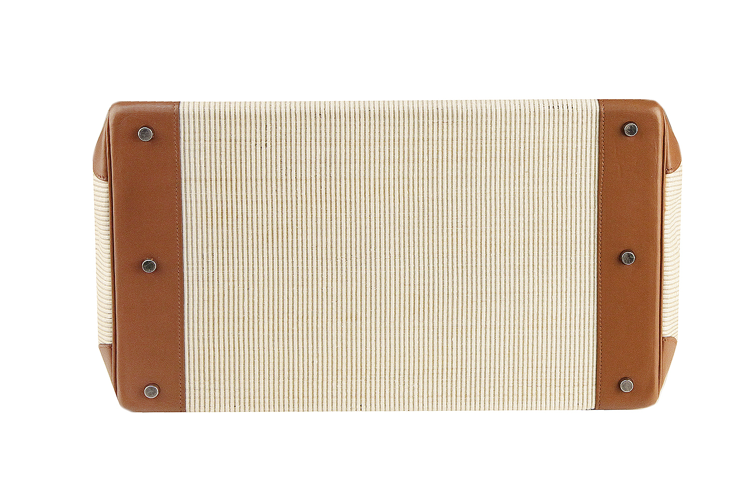 Hermès HAC Birkin 45 Naturel Barenia Crinoline Bag