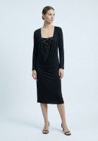 Gianfranco Ferre Black Sequins Dress