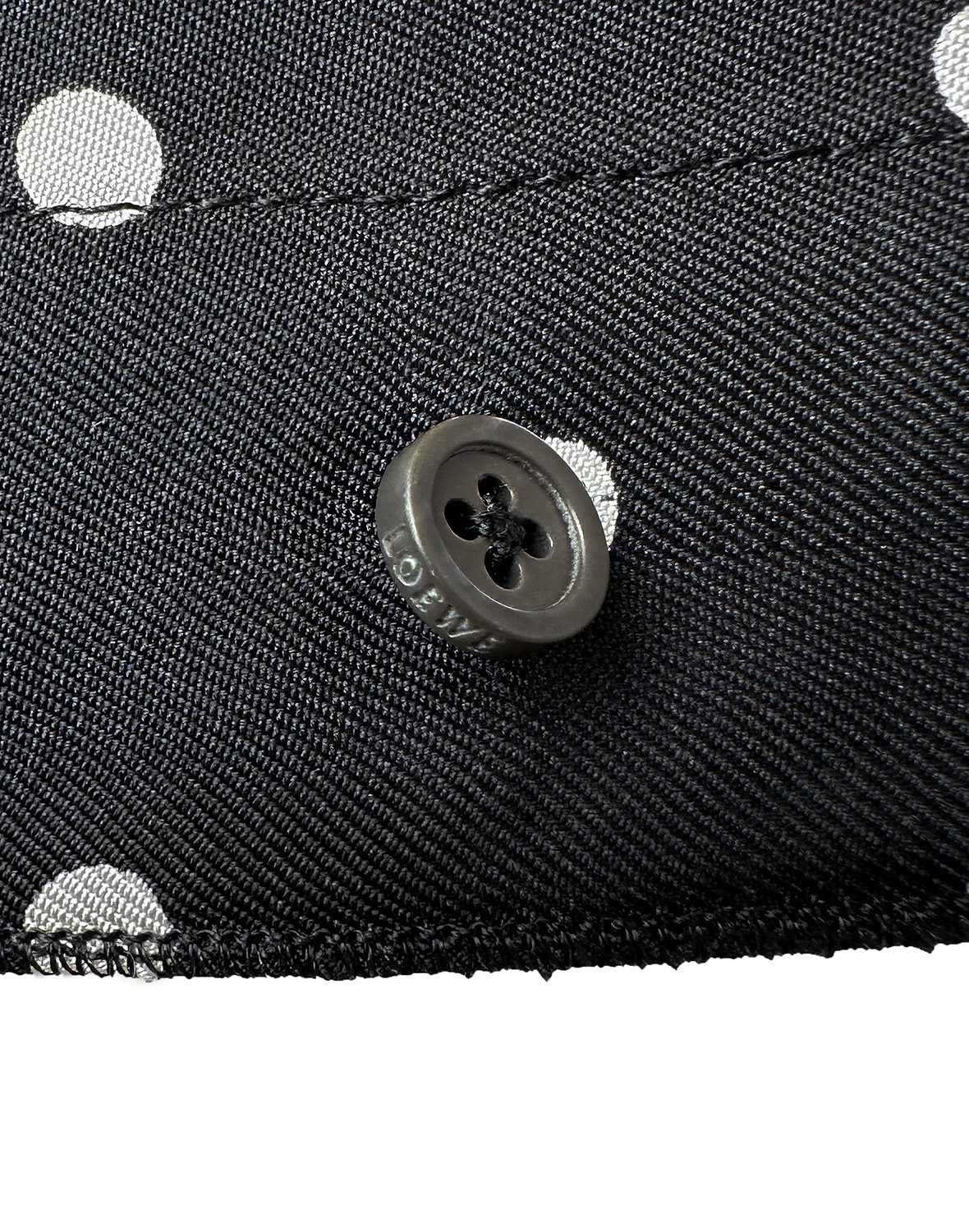 Loewe Silk Blouse with Polka Dots Print