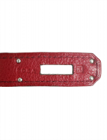 Hermès Birkin 40 Rouge Casaque Clemence Bag