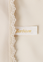 Barbizon Cream Top With Lace