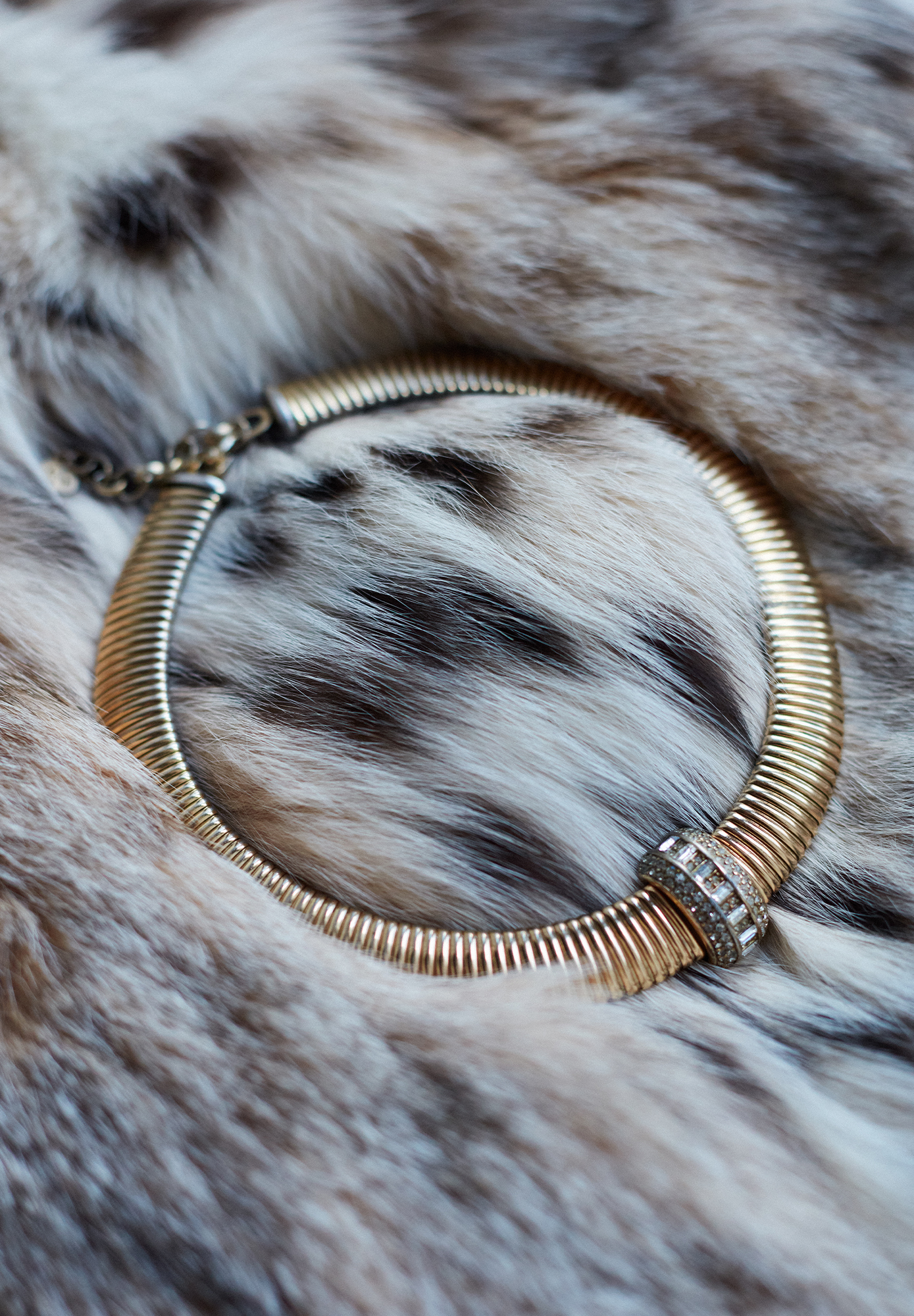 Vintage Christian Dior Crystal Necklace