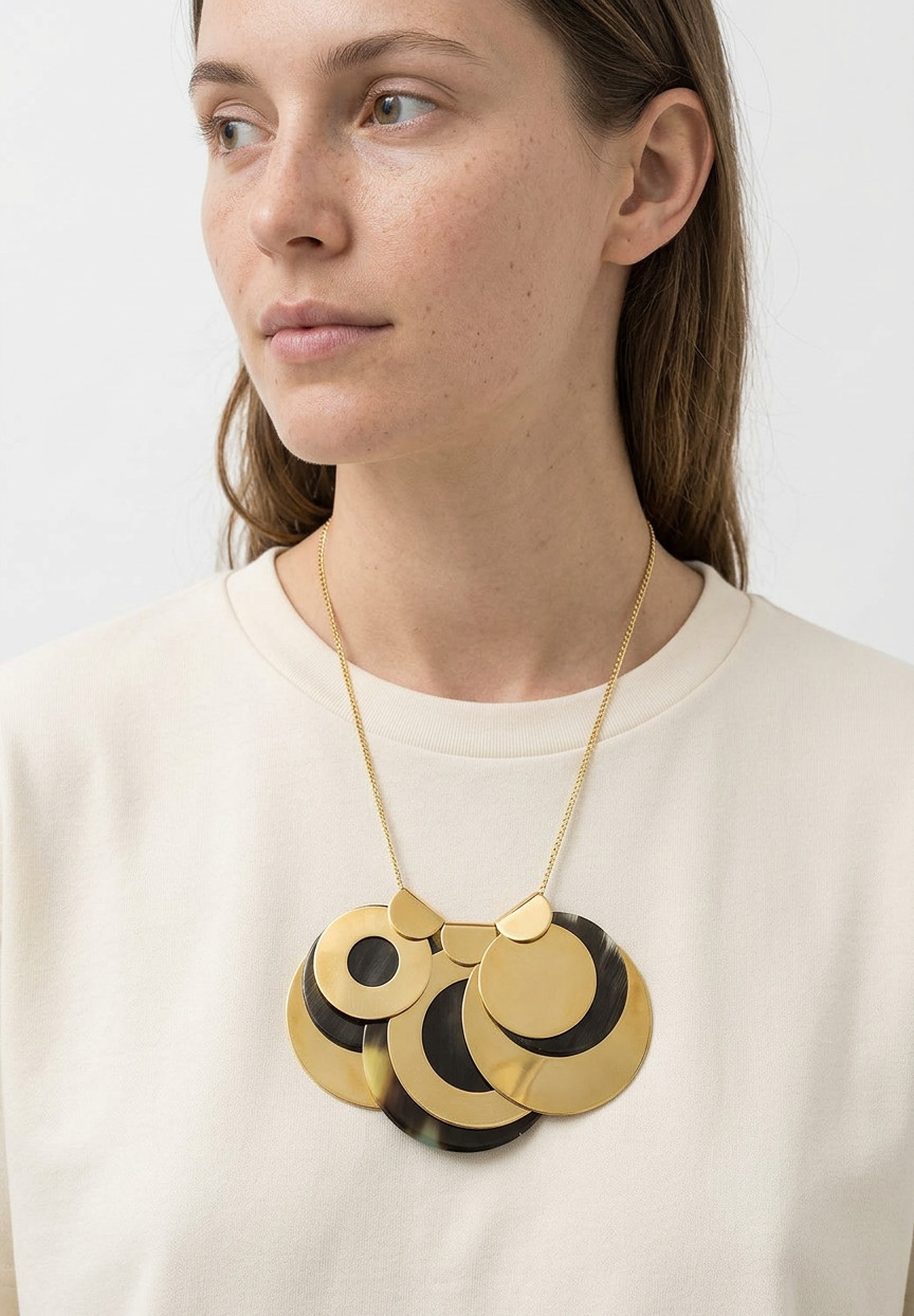 Marni Abstract Pendant Necklace