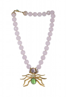 Asymmetrical Spider Necklace