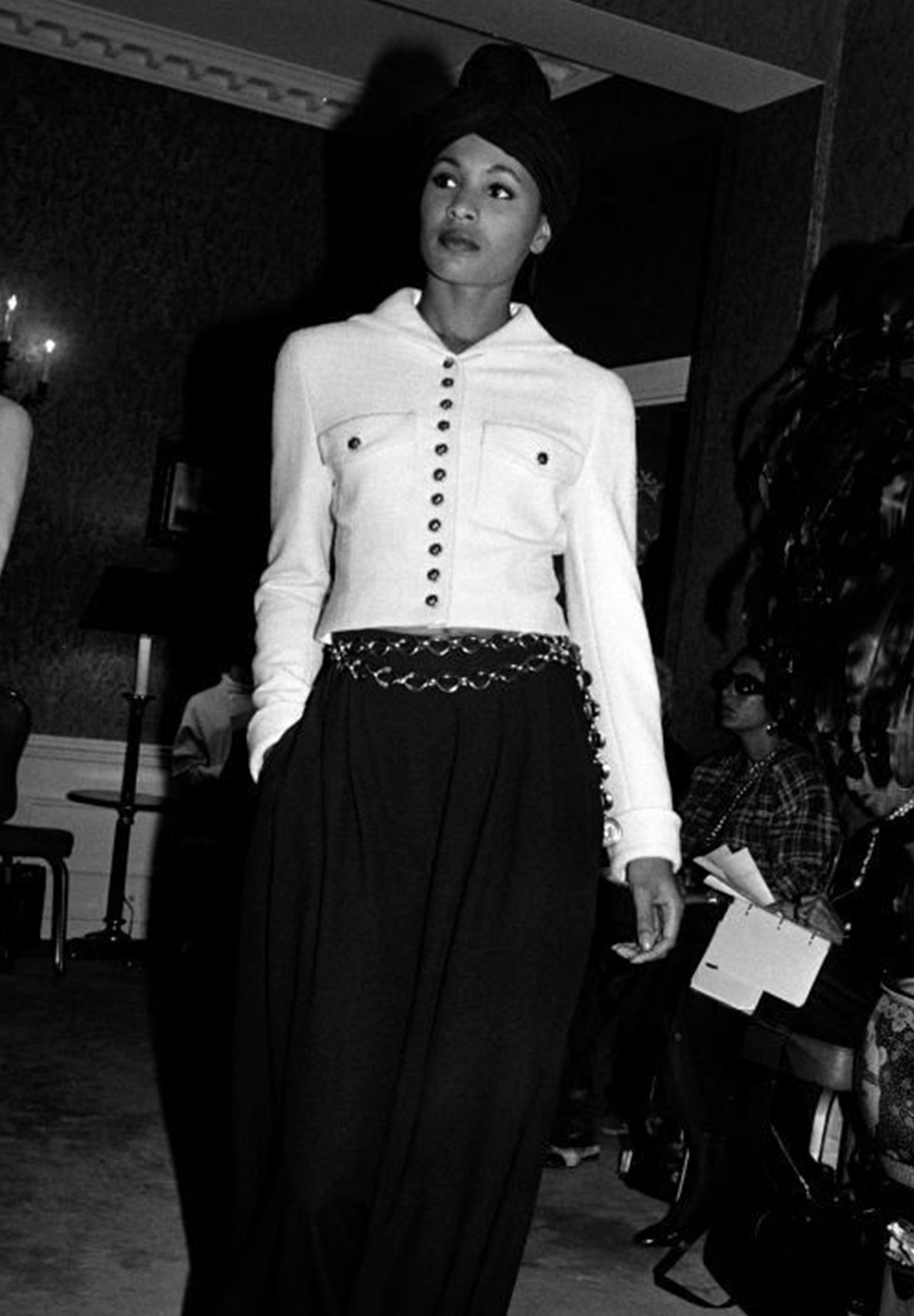 Chanel Soft Wool Cropped Jacket