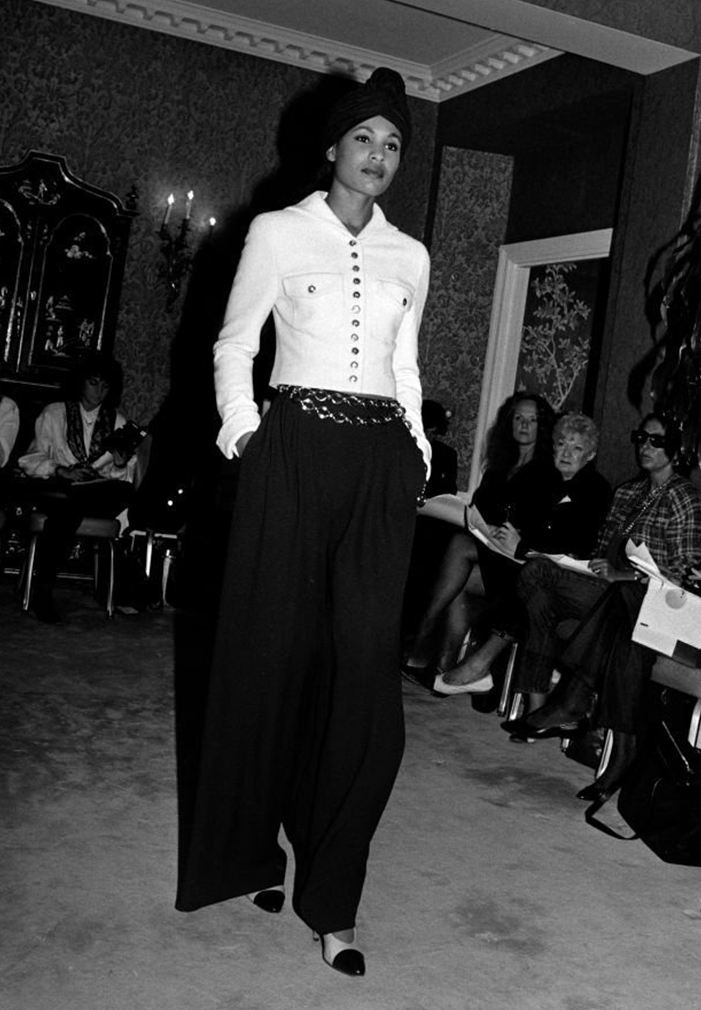 Chanel Soft Wool Cropped Jacket