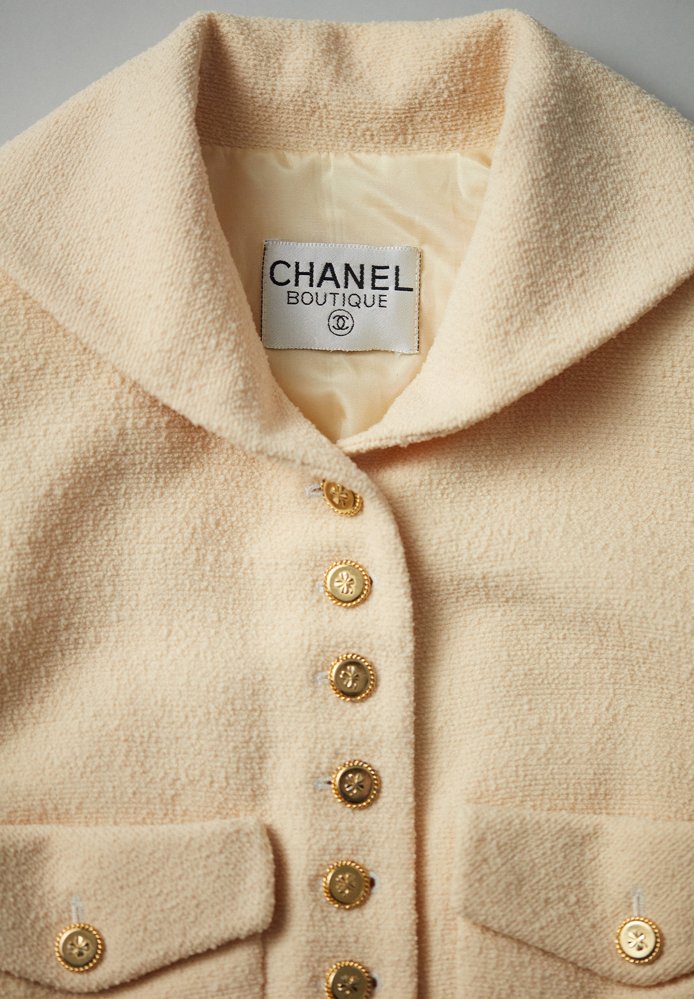 Chanel Soft Wool Cropped Jacket