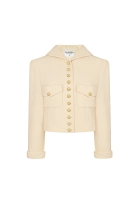 Chanel Soft Wool Cropped Jacket