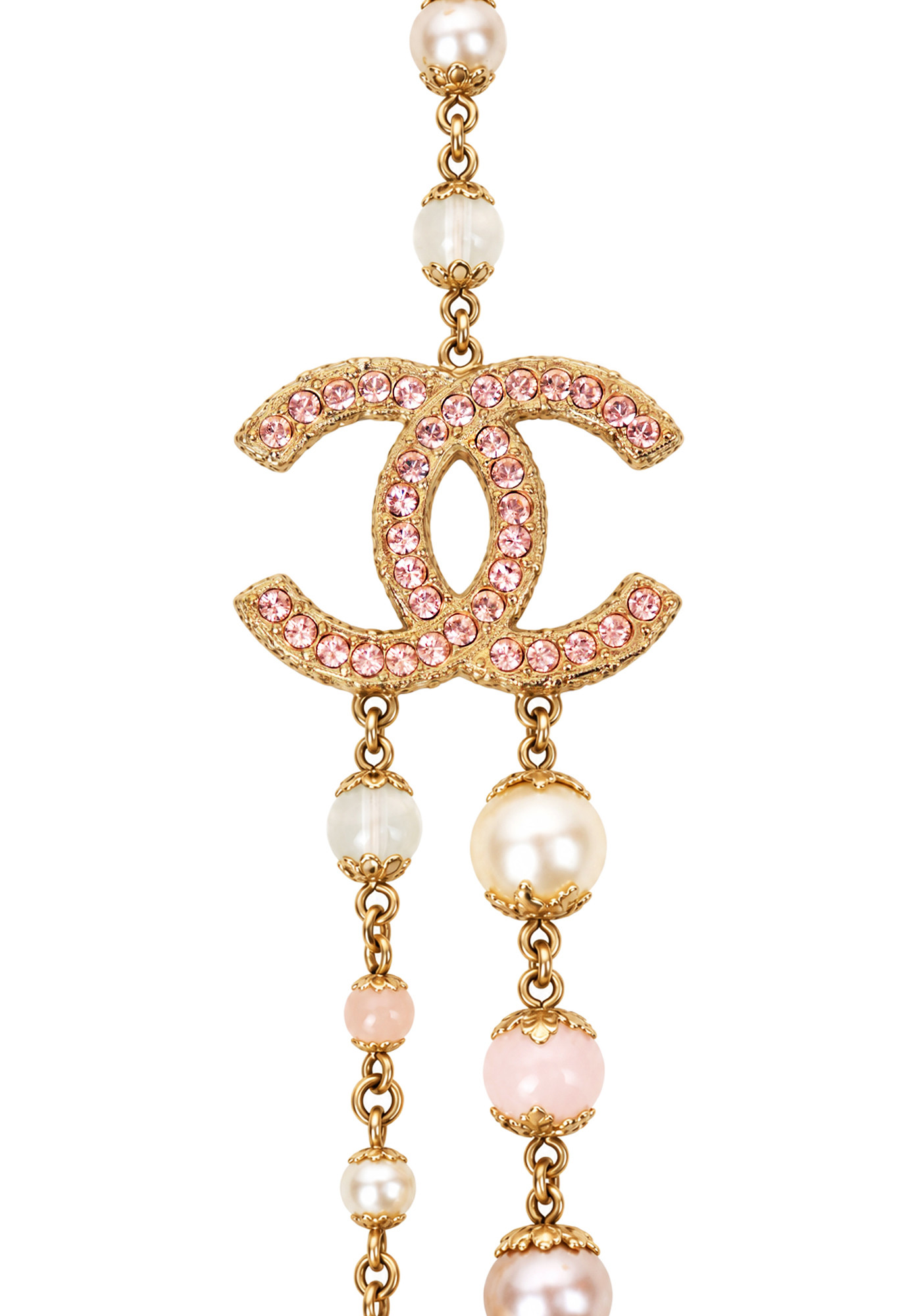 Chanel Necklace with Multicolour Beads