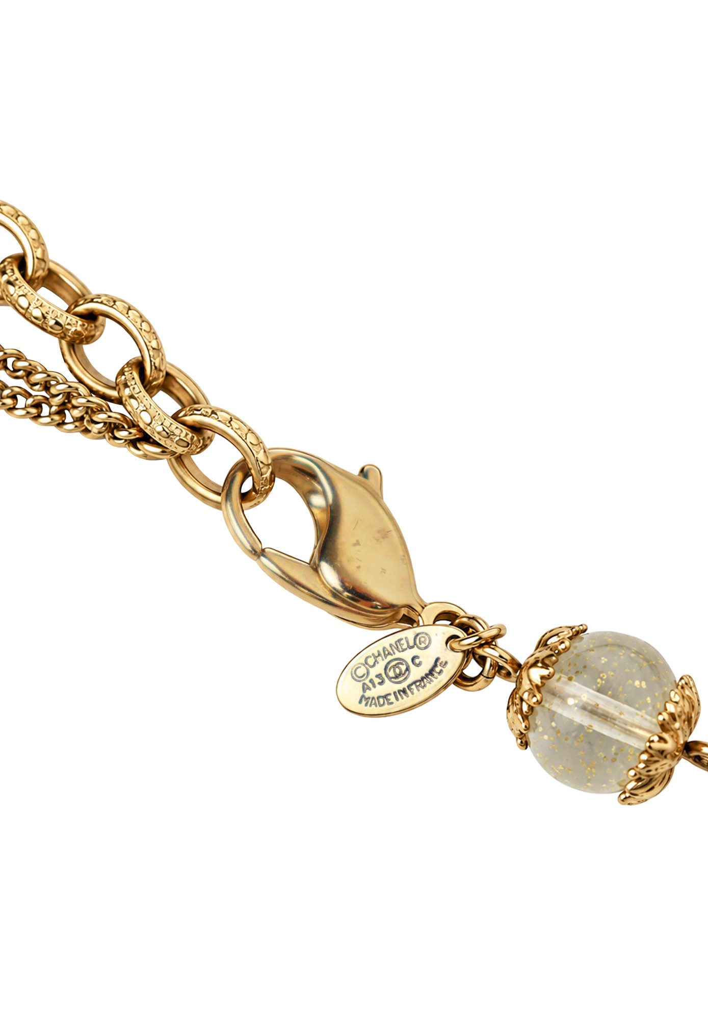 Chanel Necklace with Multicolour Beads