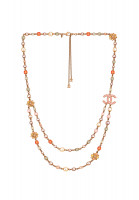 Chanel Necklace with Multicolour Beads