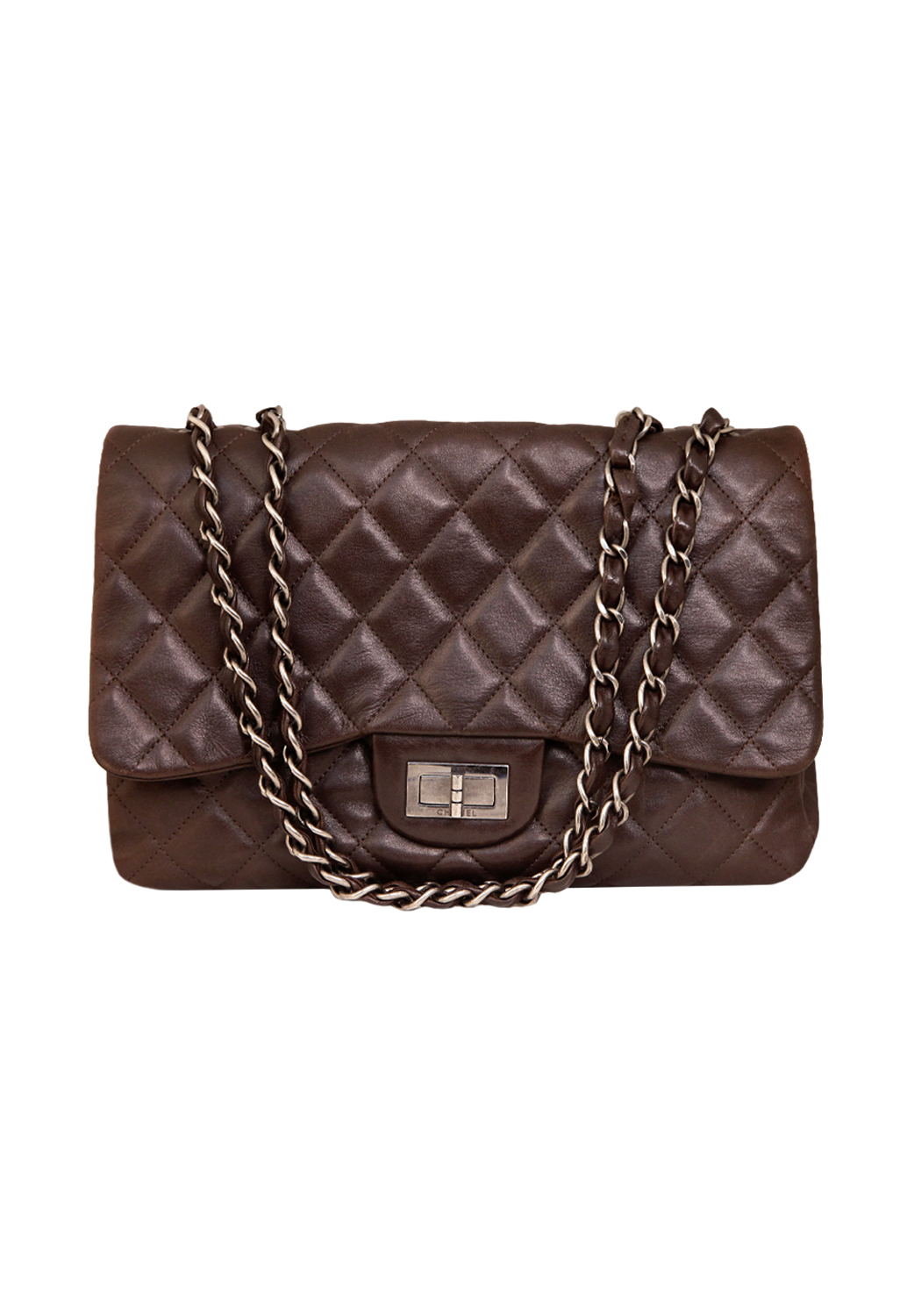 Chanel 2.55 Dark Brown Mademoiselle Flap Bag