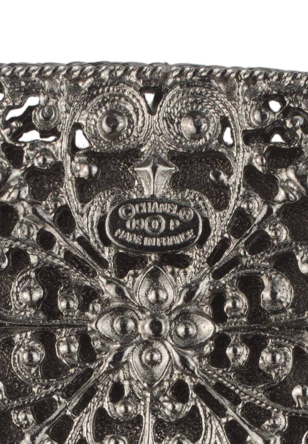 Chanel Tassel Brooch  With Cabochon