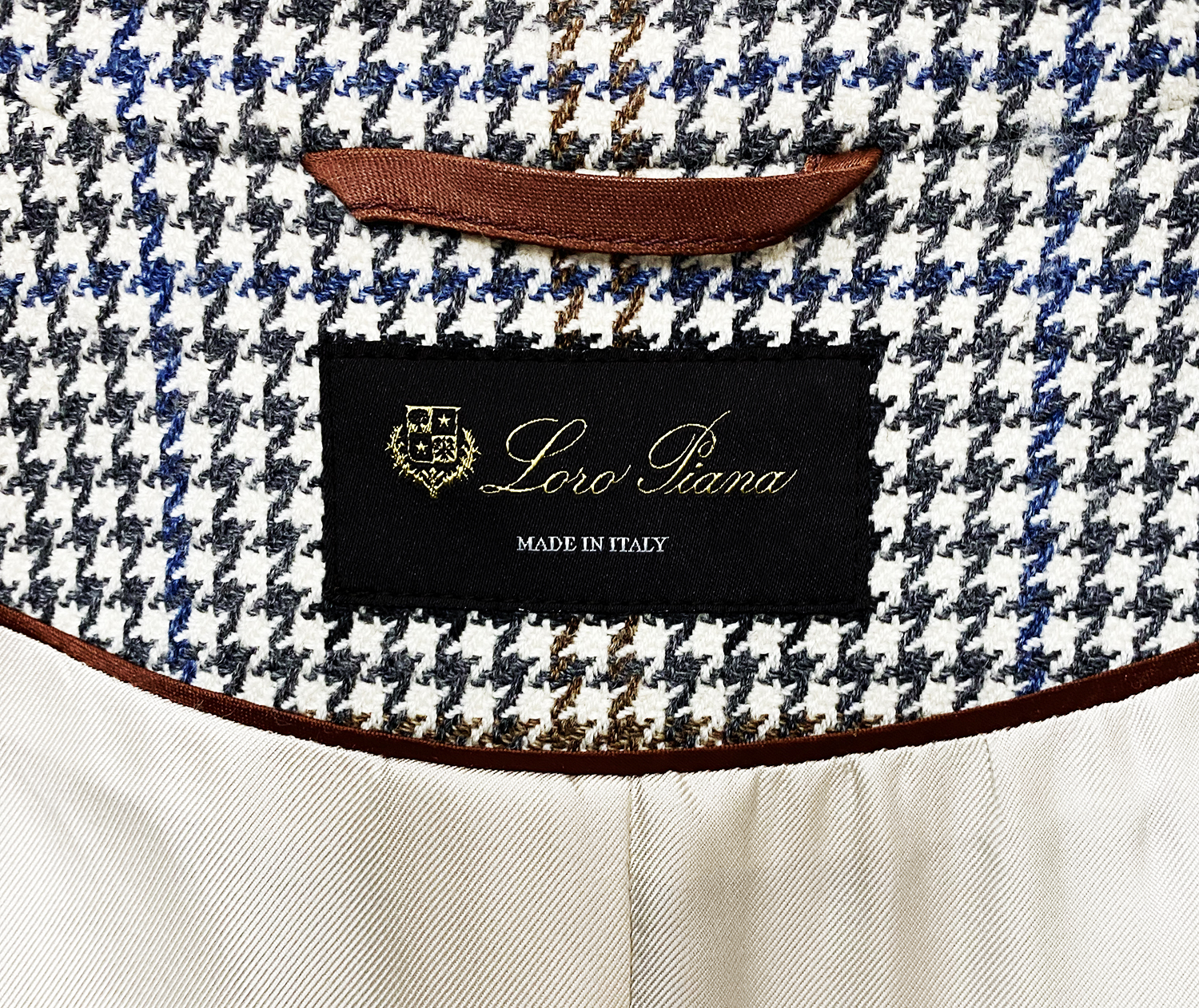 Loro Piana Houndstooth Jacket