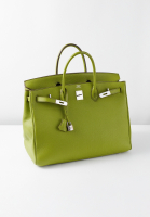 Hermès Birkin 40 Anise Green Clemence Bag