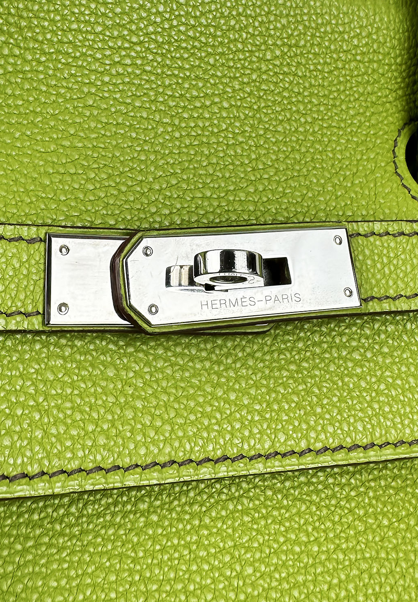 Hermès Birkin 40 Anise Green Clemence Bag