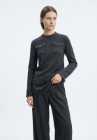 Balenciaga Gray Long Sweater