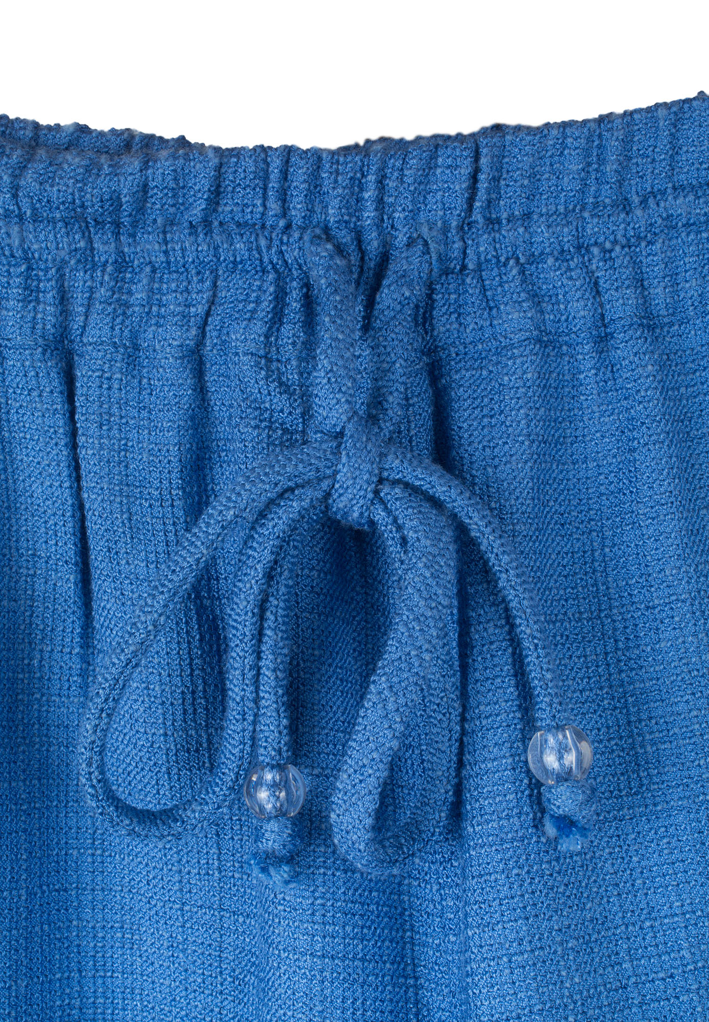 Fendi Elastic Blue Pants