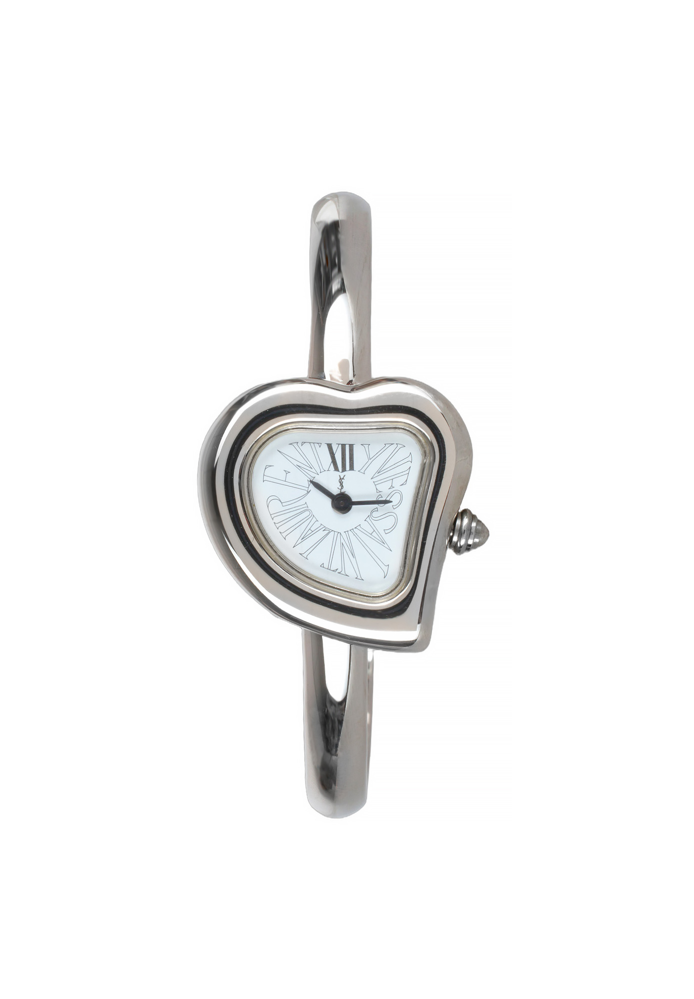 Heart-shaped Yves Saint Laurent watch 