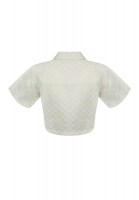 Gucci Ivory Monogram Jacket