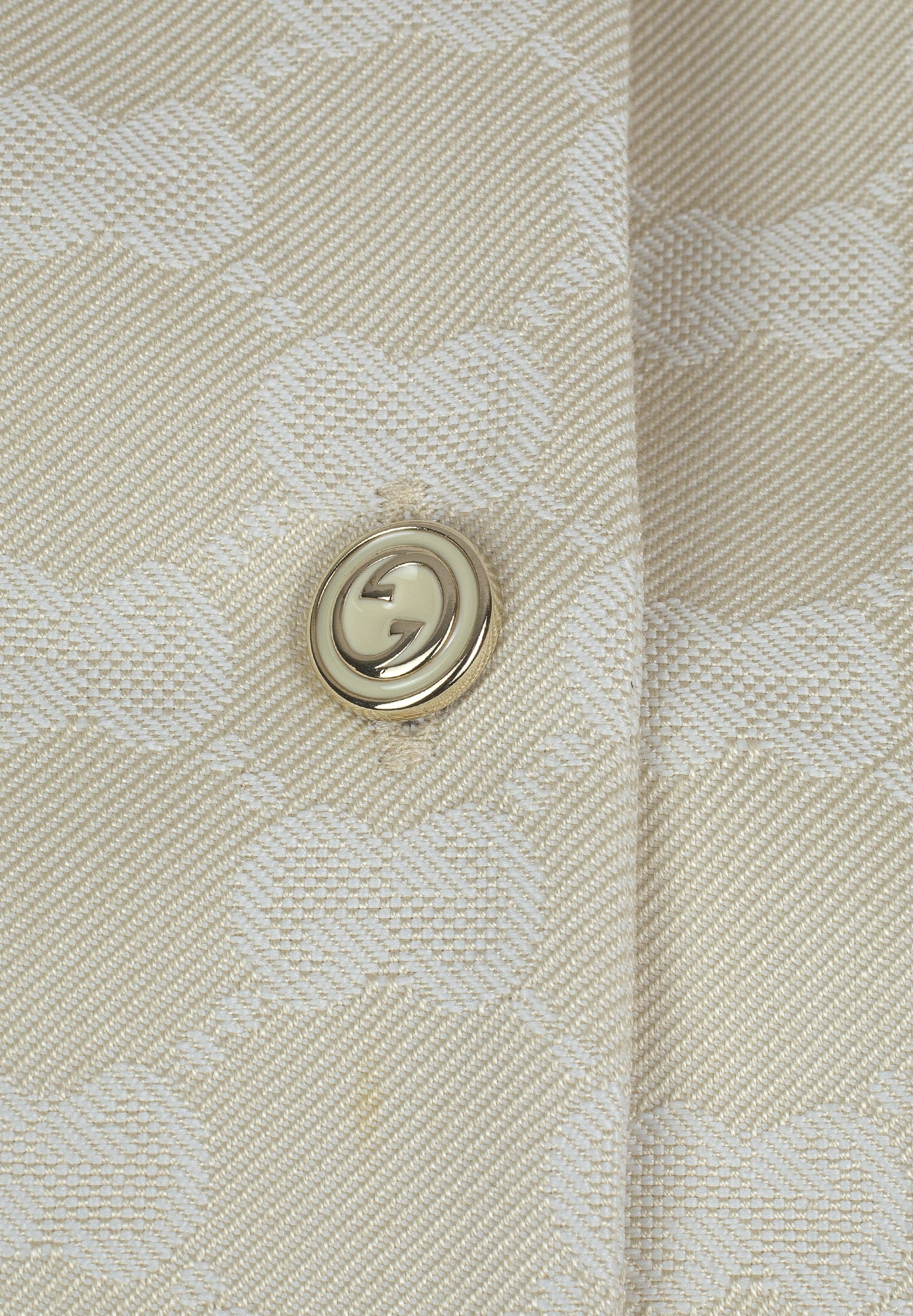 Gucci Ivory Monogram Jacket