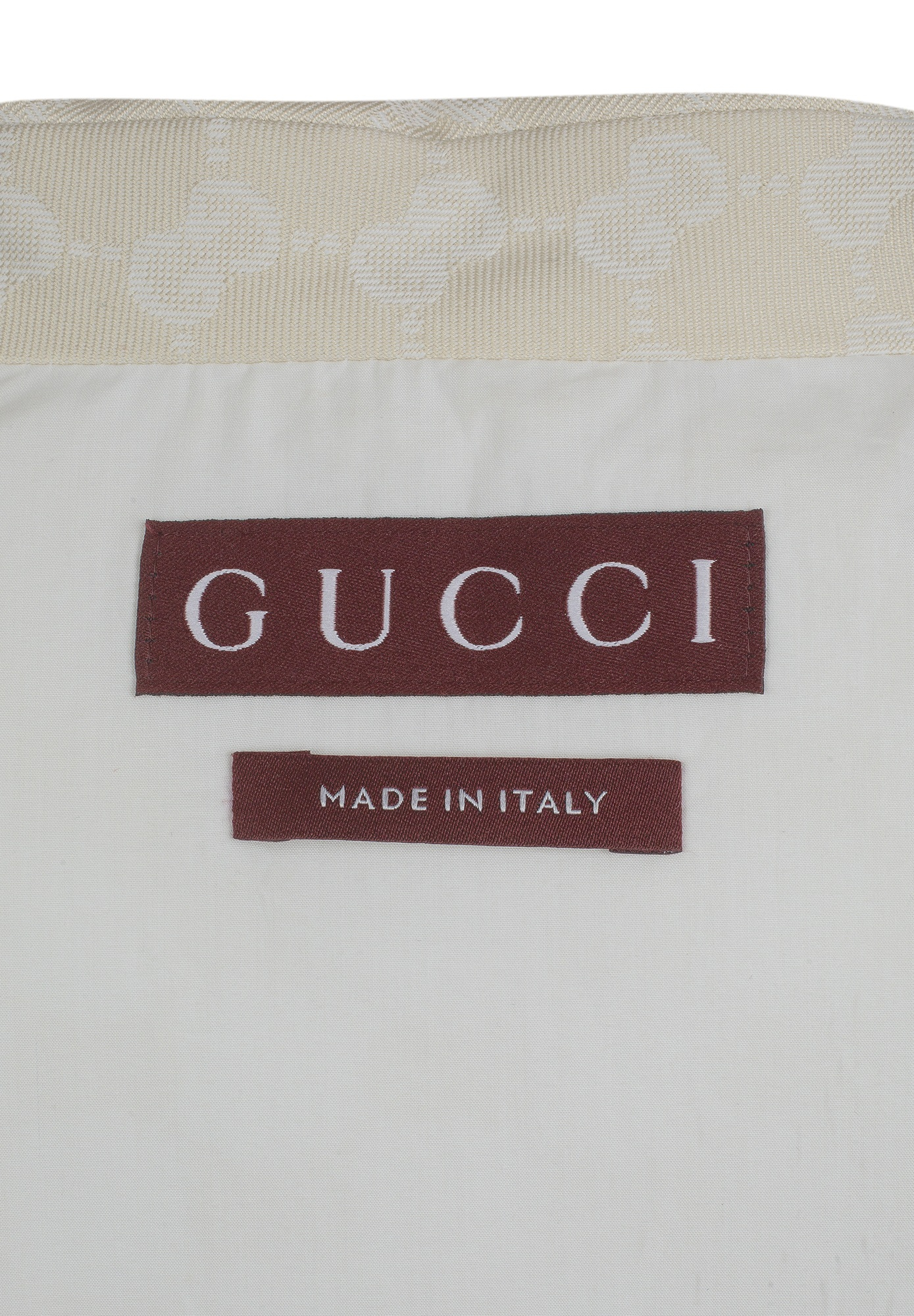 Gucci Ivory Monogram Jacket