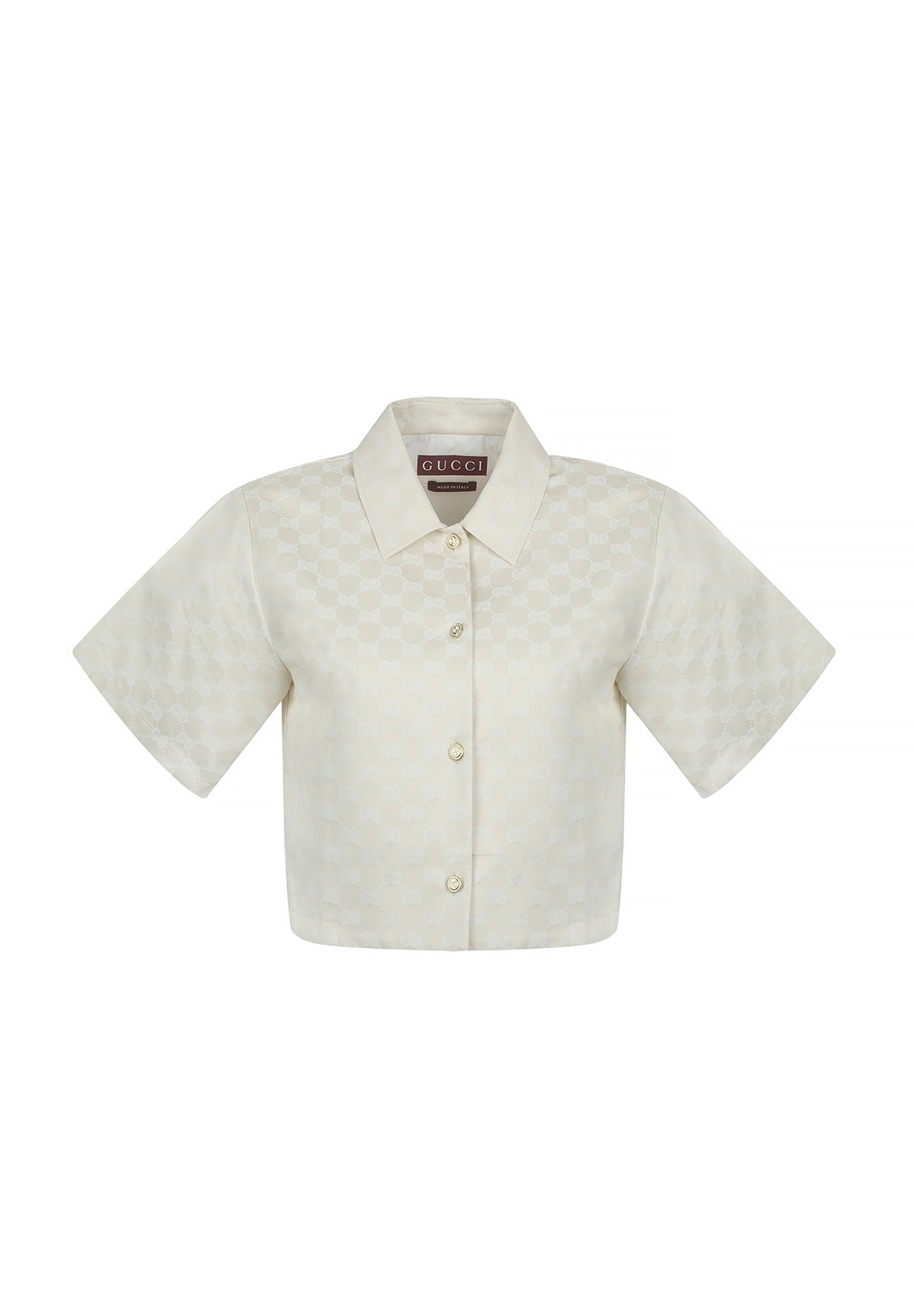 Gucci Ivory Monogram Jacket