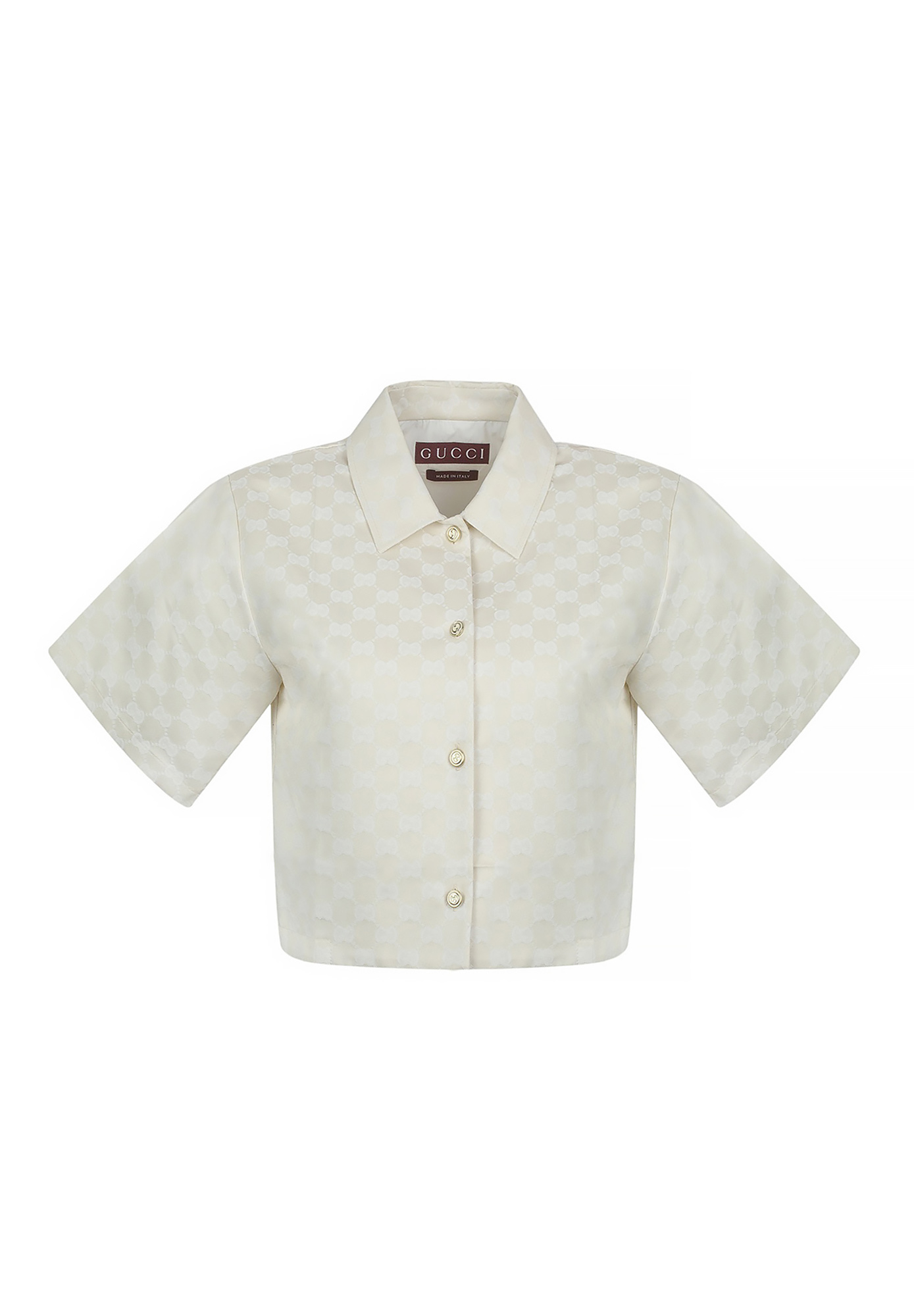 Gucci Ivory Monogram Jacket