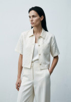 Gucci Ivory Monogram Jacket