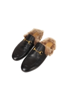 Gucci Princetown Mules With Fur