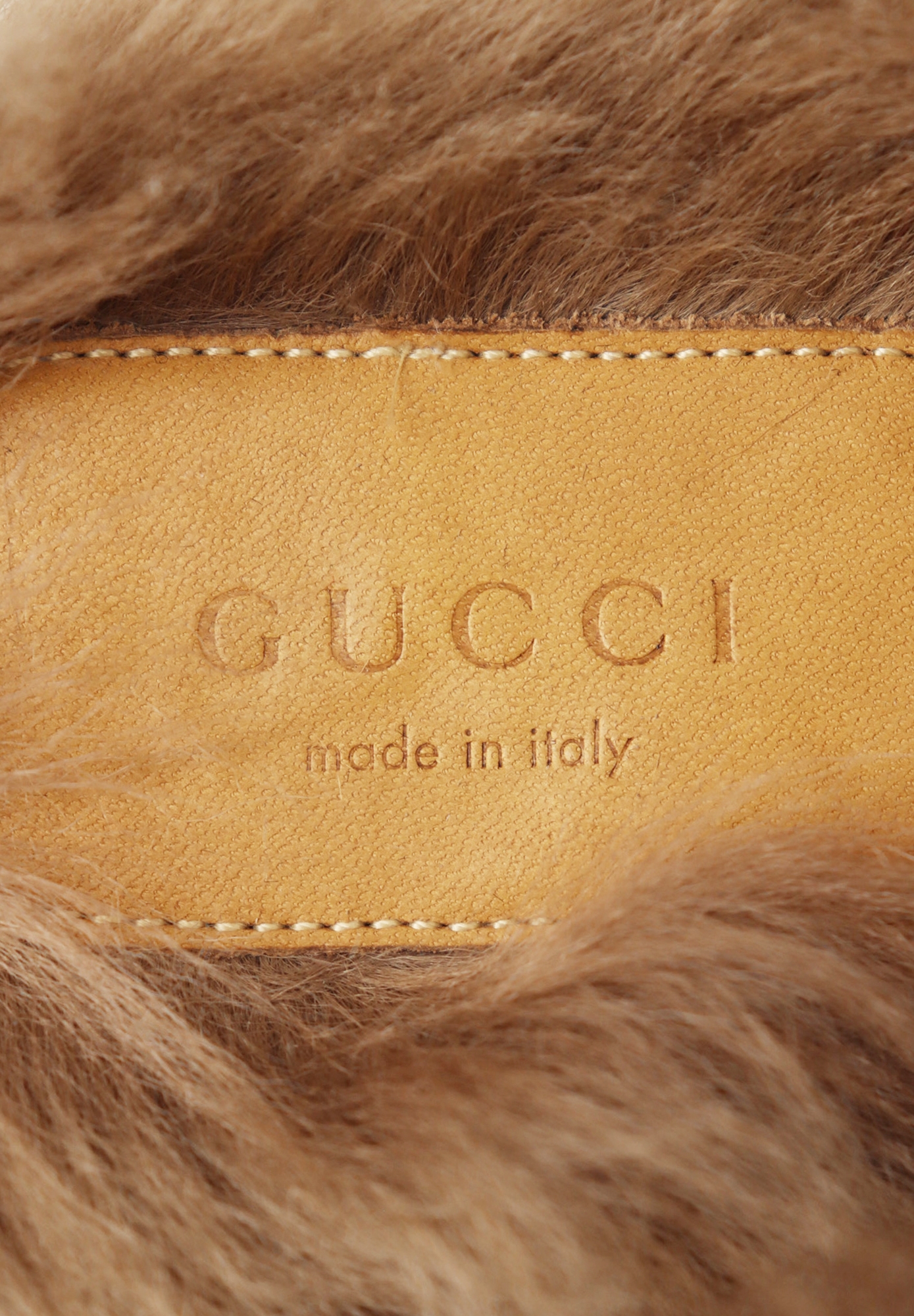Gucci Princetown Mules With Fur