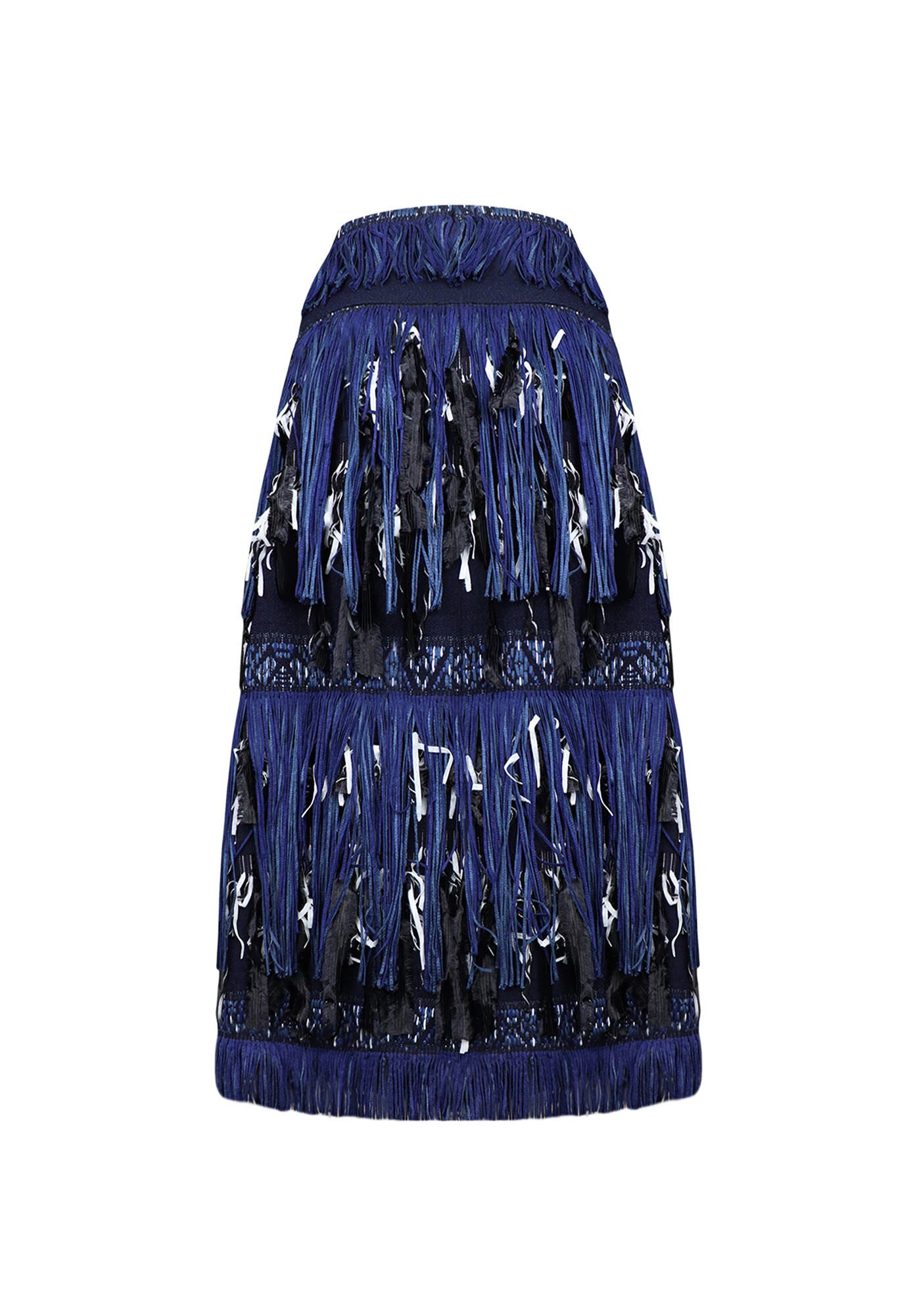 Chanel Paris-Dallas Fringed Skirt