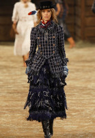 Chanel Paris-Dallas Fringed Skirt