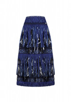 Chanel Paris-Dallas Fringed Skirt