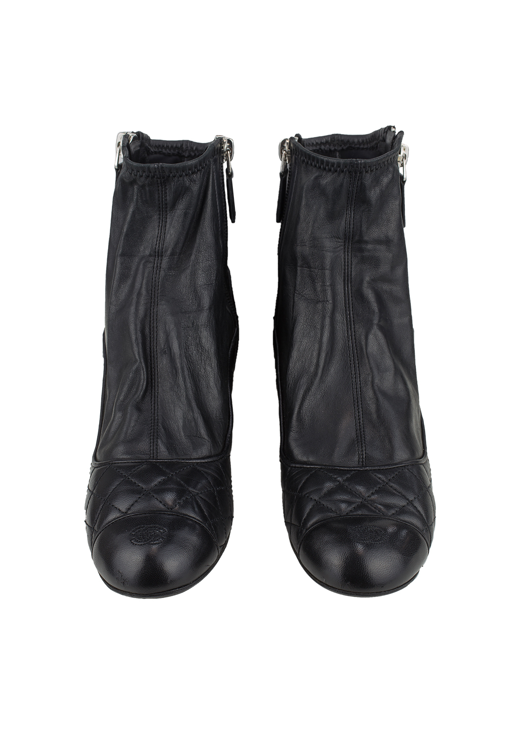 Chanel Quilted Boots