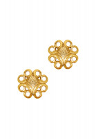 Vintage Yves Saint Laurent Clip-On Earrings