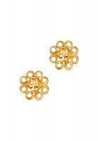 Vintage Yves Saint Laurent Clip-On Earrings