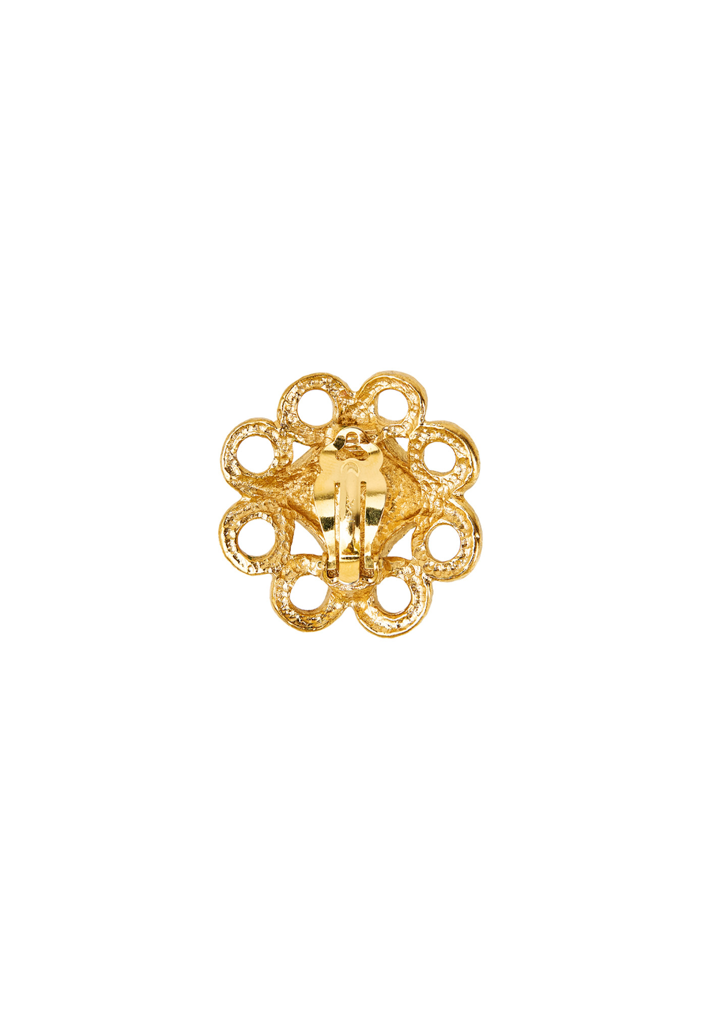 Vintage Yves Saint Laurent Clip-On Earrings