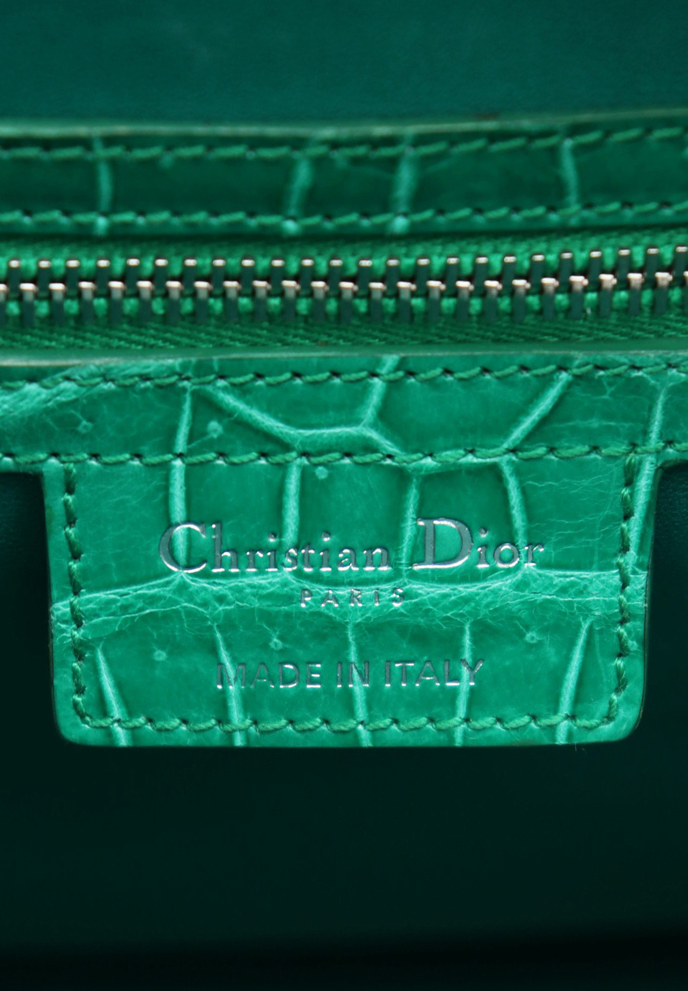 Lady Dior Crocodile Bag