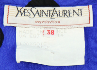 Yves Saint Laurent Jacquard Silk Dress