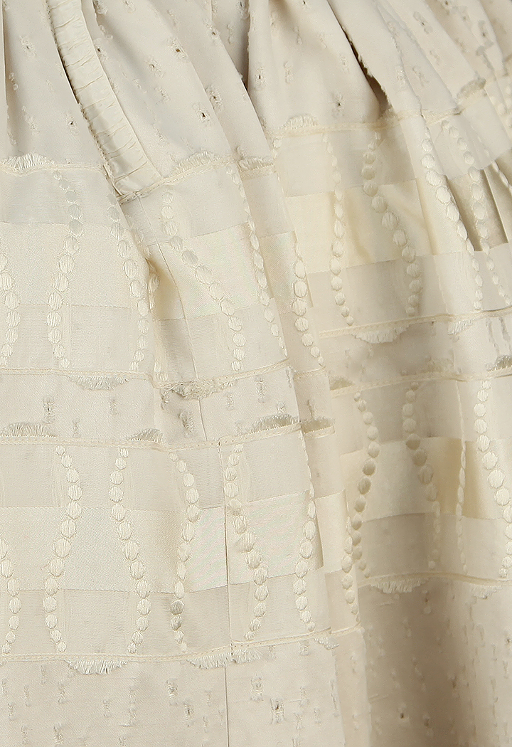 Rochas Ivory Summer Dress